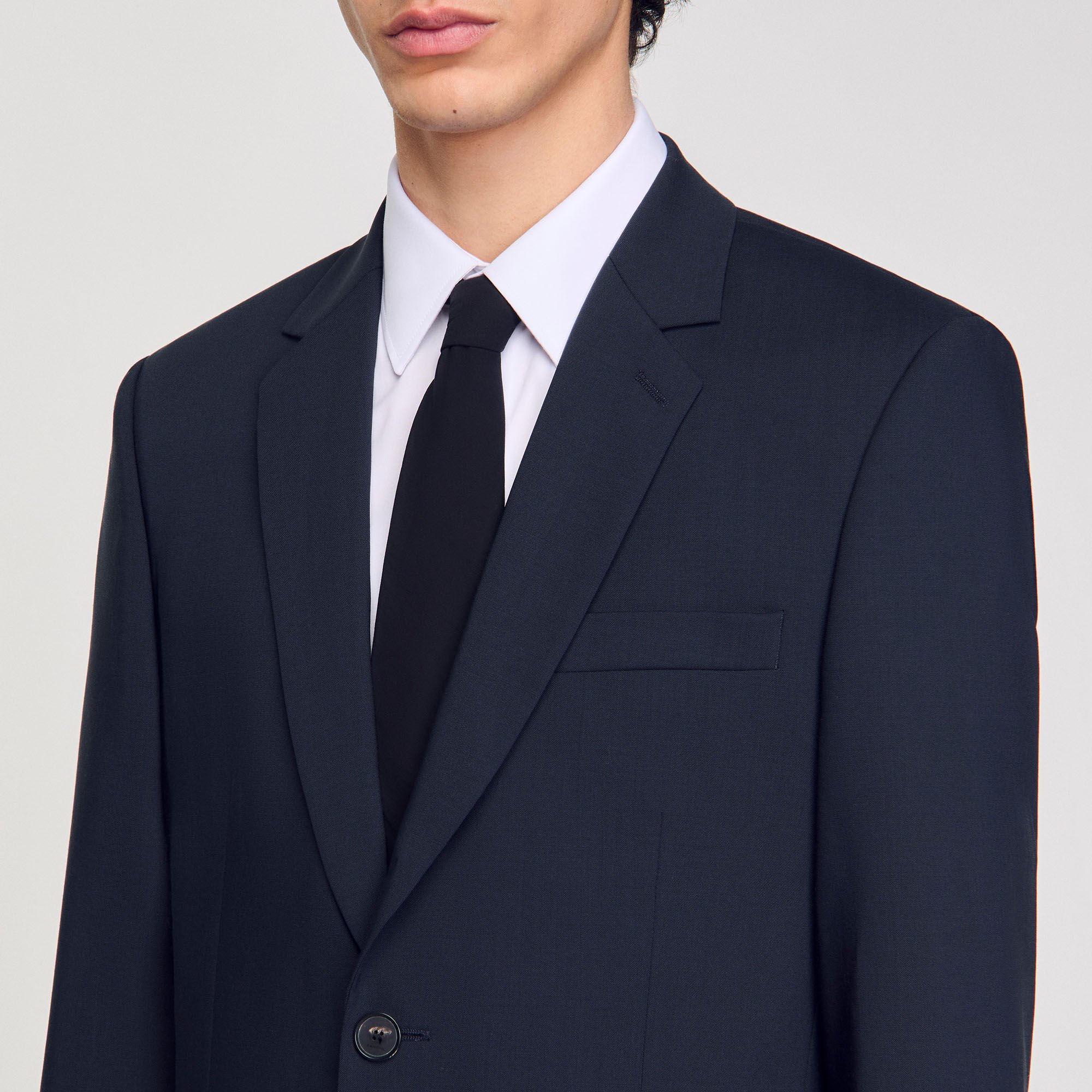 Wool suit jacket