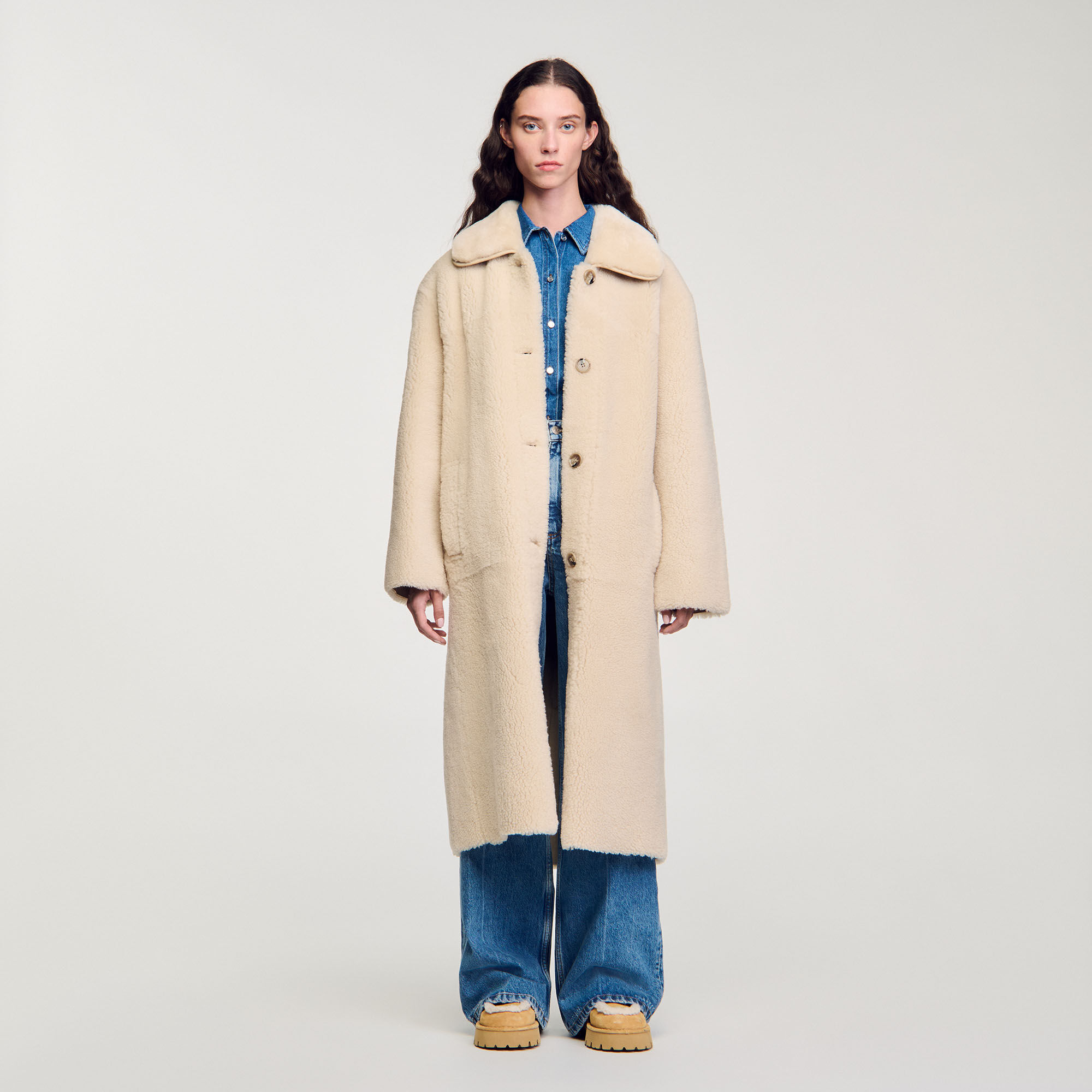 Shearling coat