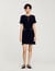 Mini knit dress