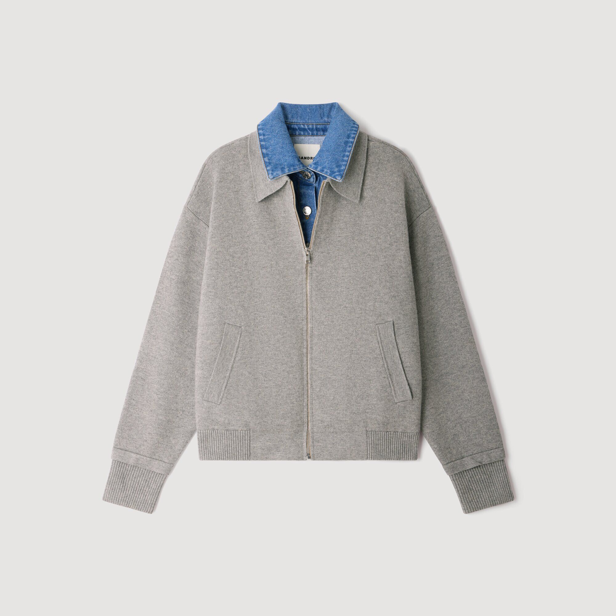 Denim Tops & Sweaters | Women | Sandro-paris.com