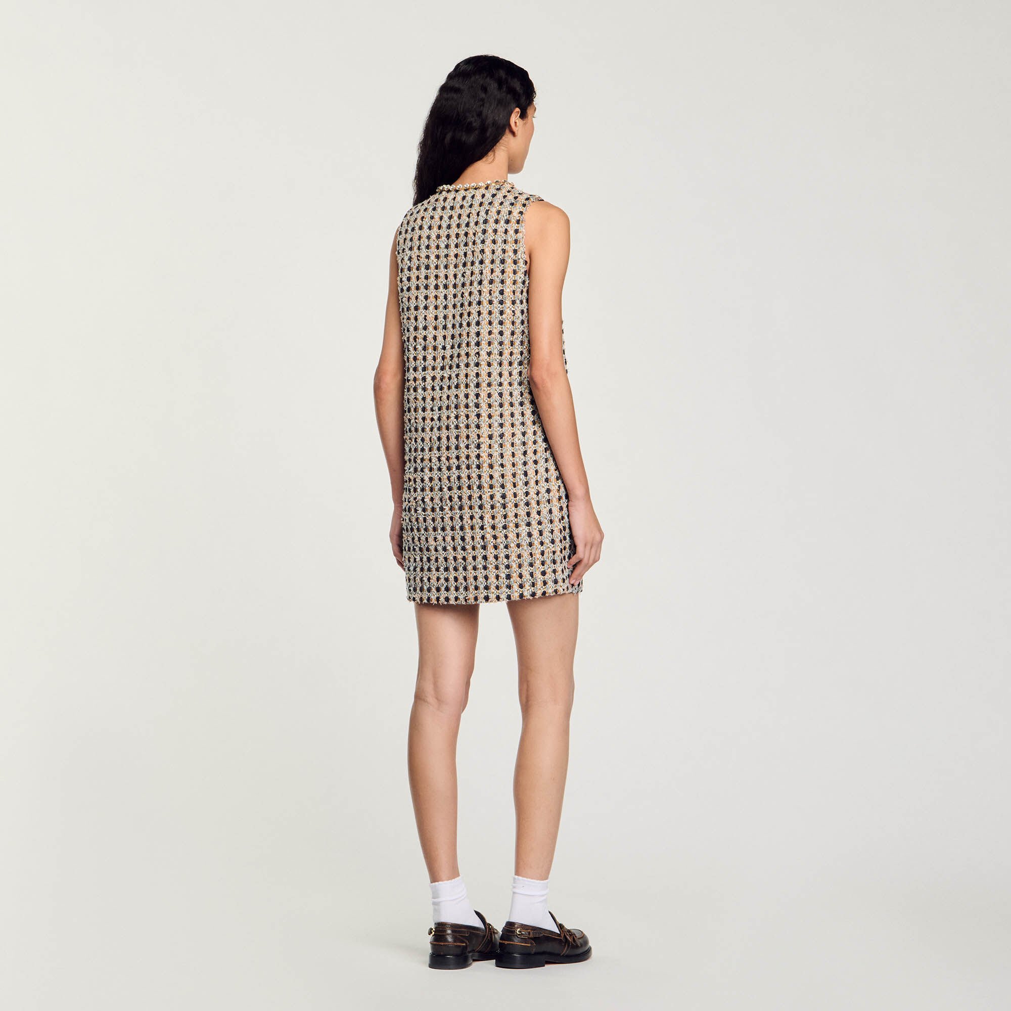 Short tweed dress