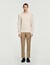Crew-neck sweater in seed stitch - Men | Sandro