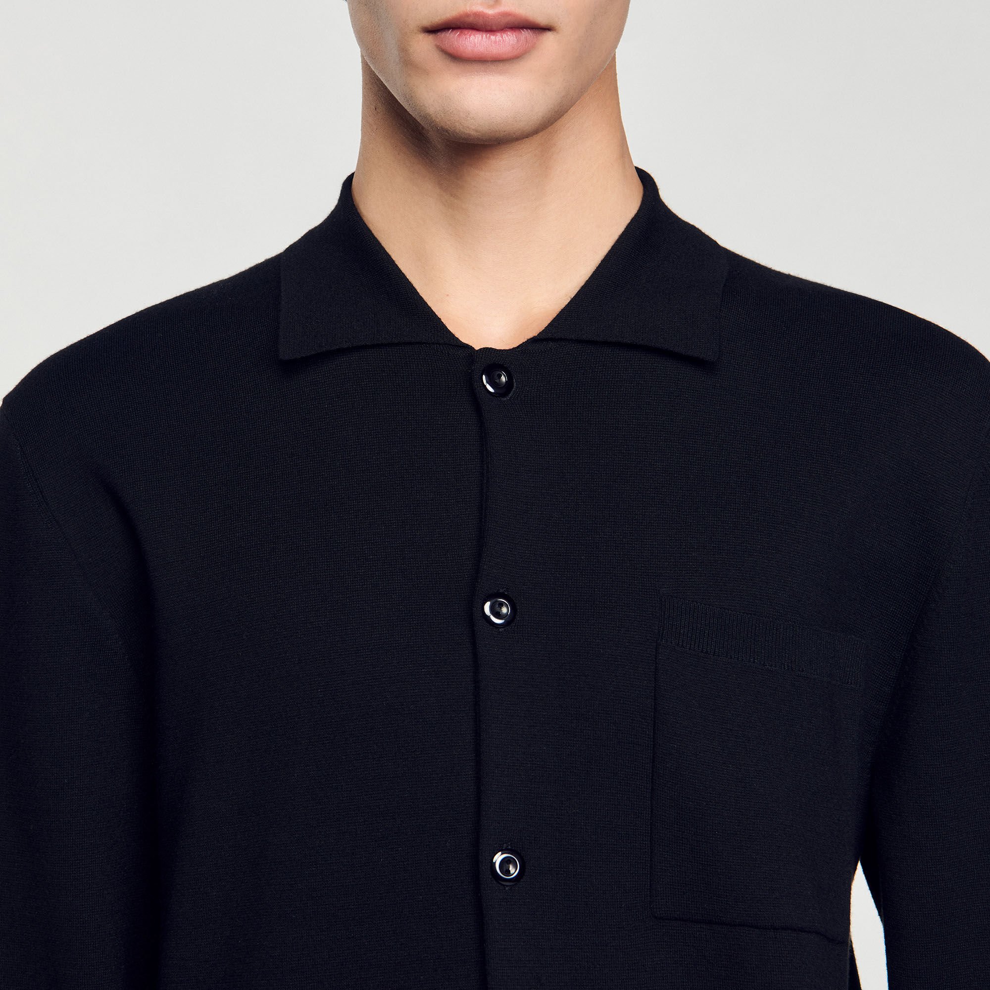 Button-down cardigan