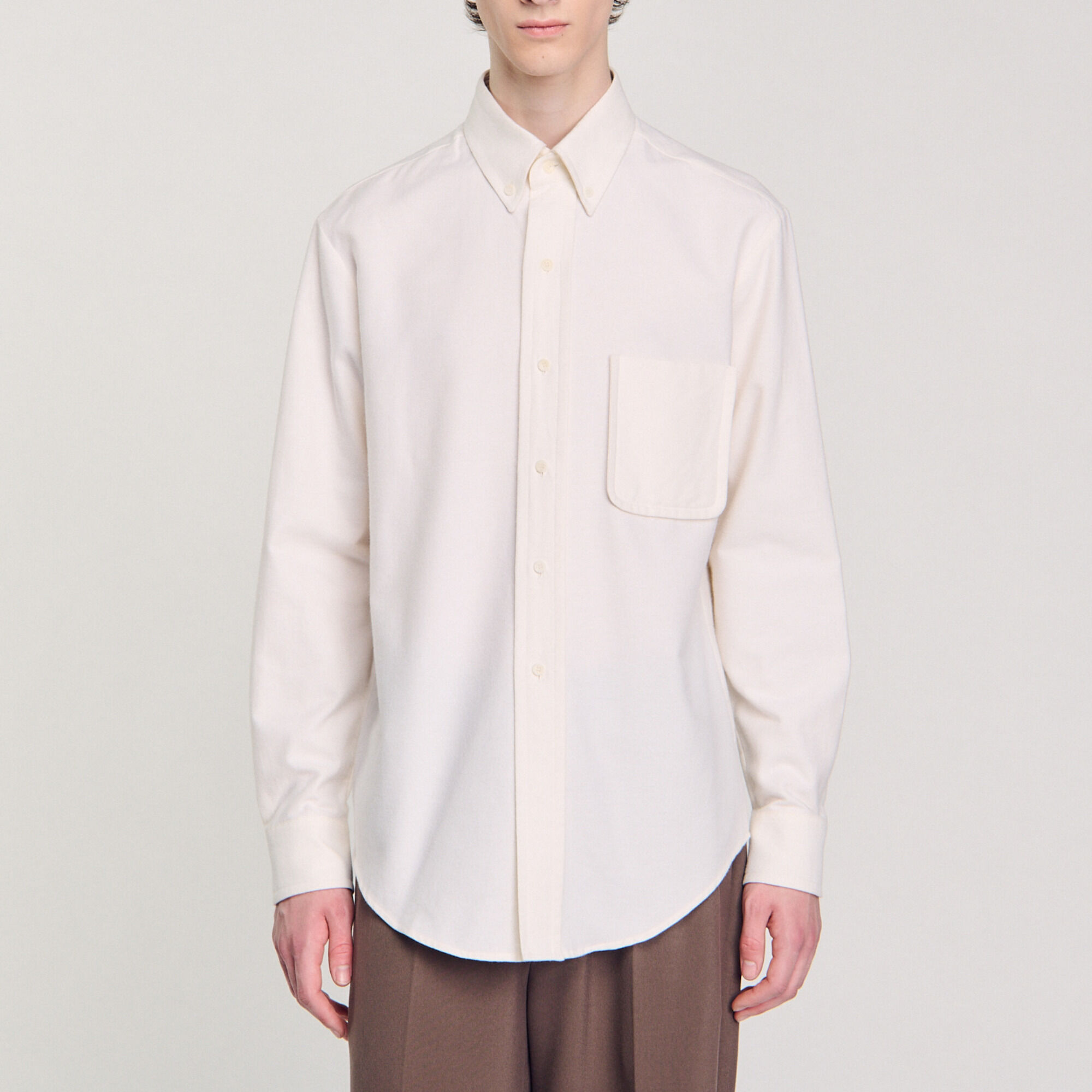 Oxford flannel shirt