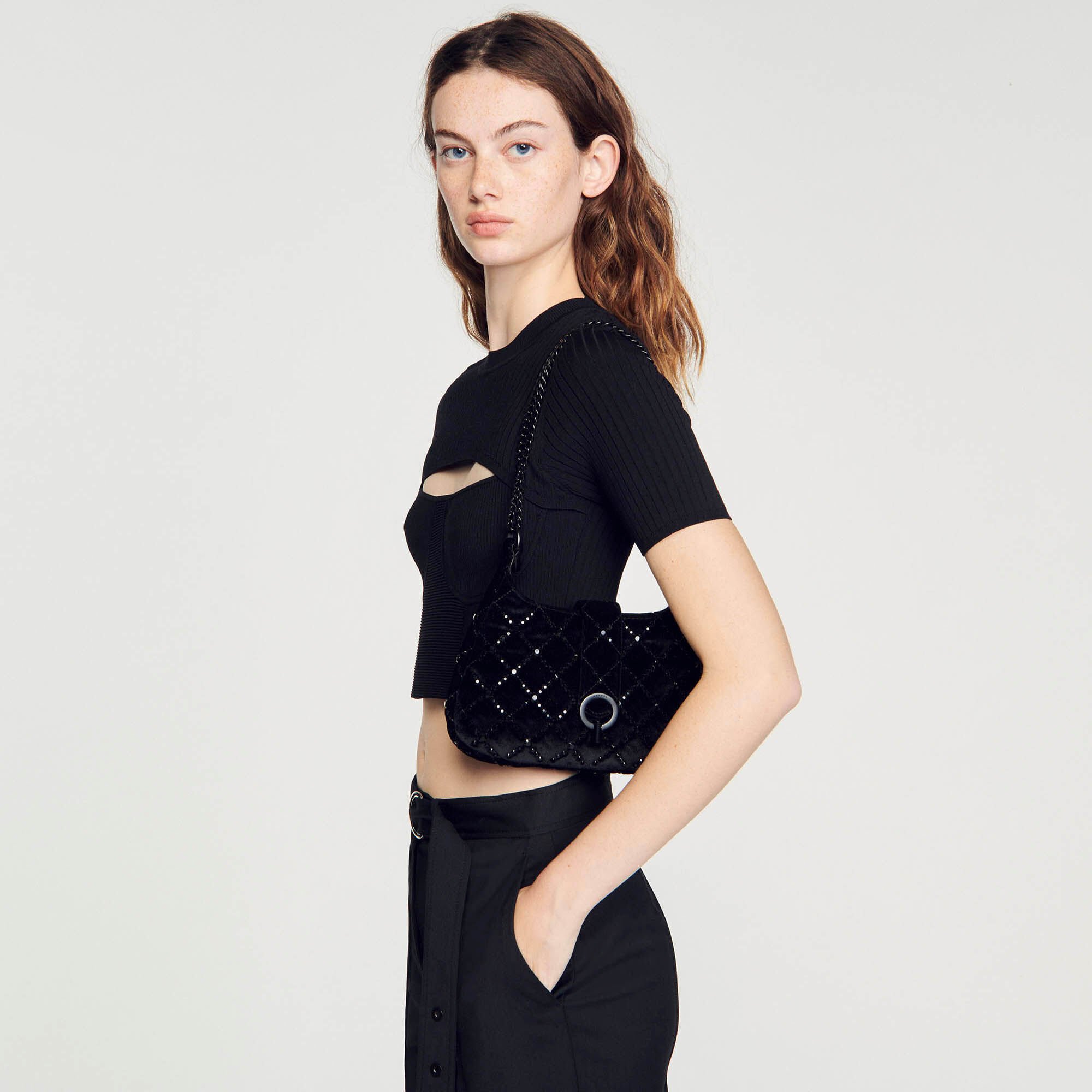 Sweet Janet velvet bag