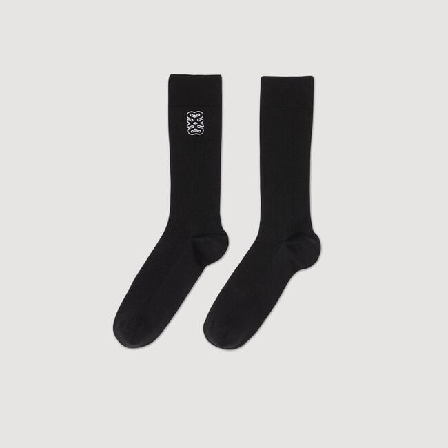 Embroidered socks