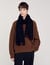 Wool and cashmere scarf