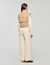 Cropped sleeveless puffer vest