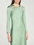 Long-sleeved maxi dress