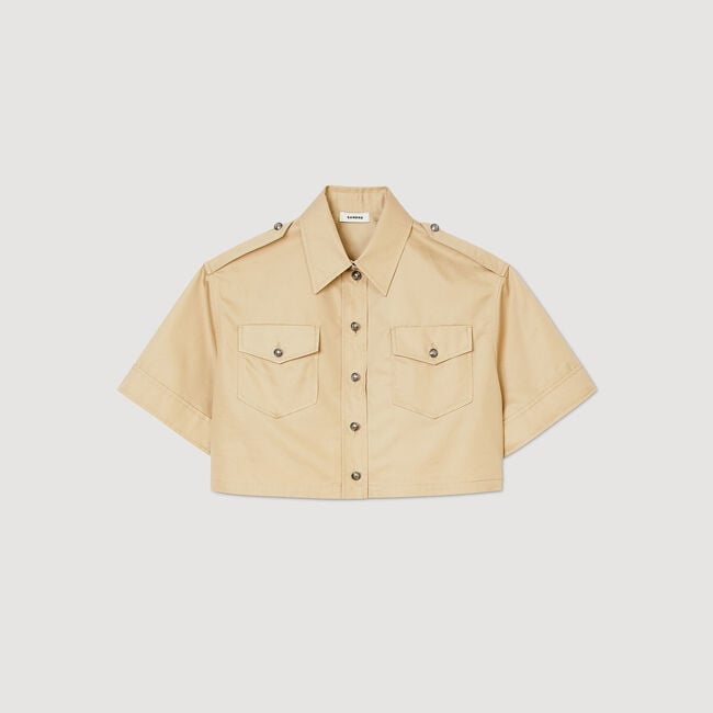 Officer's cropped shirt