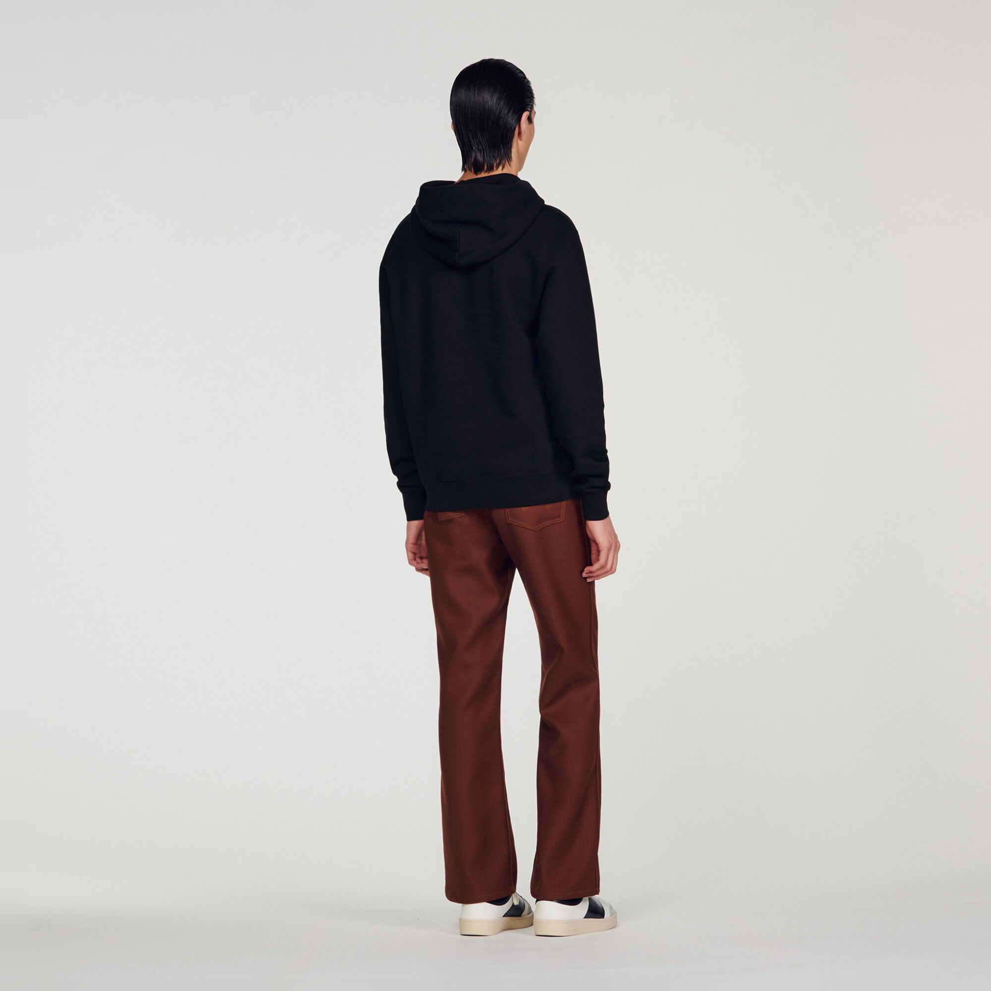 Fleece hoodie SANDROxWRANGLER