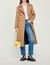 Long trench-style coat