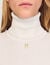 Cable-knit turtleneck sweater