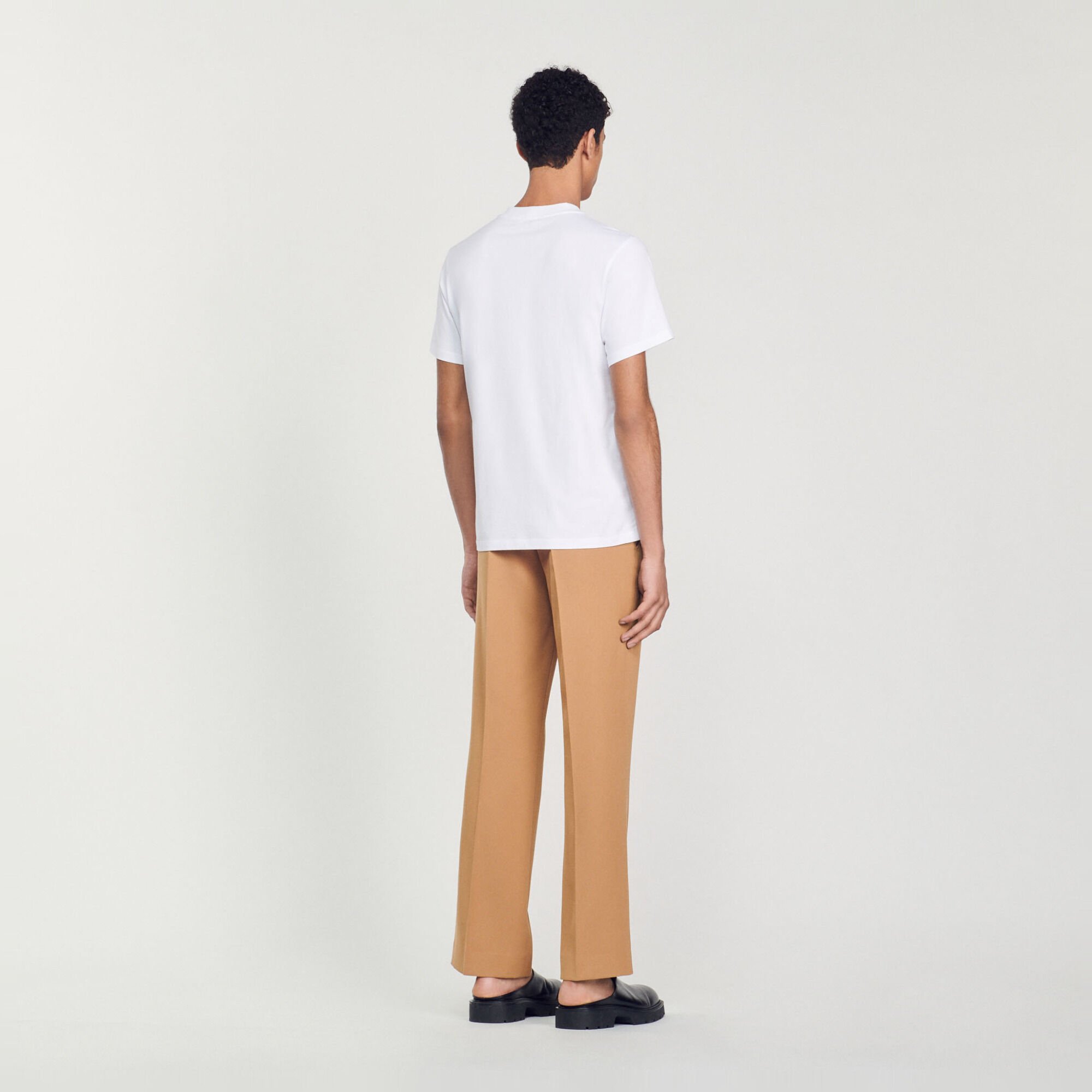 Sandro embroidery T-shirt
