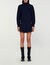 Cropped turtleneck sweater
