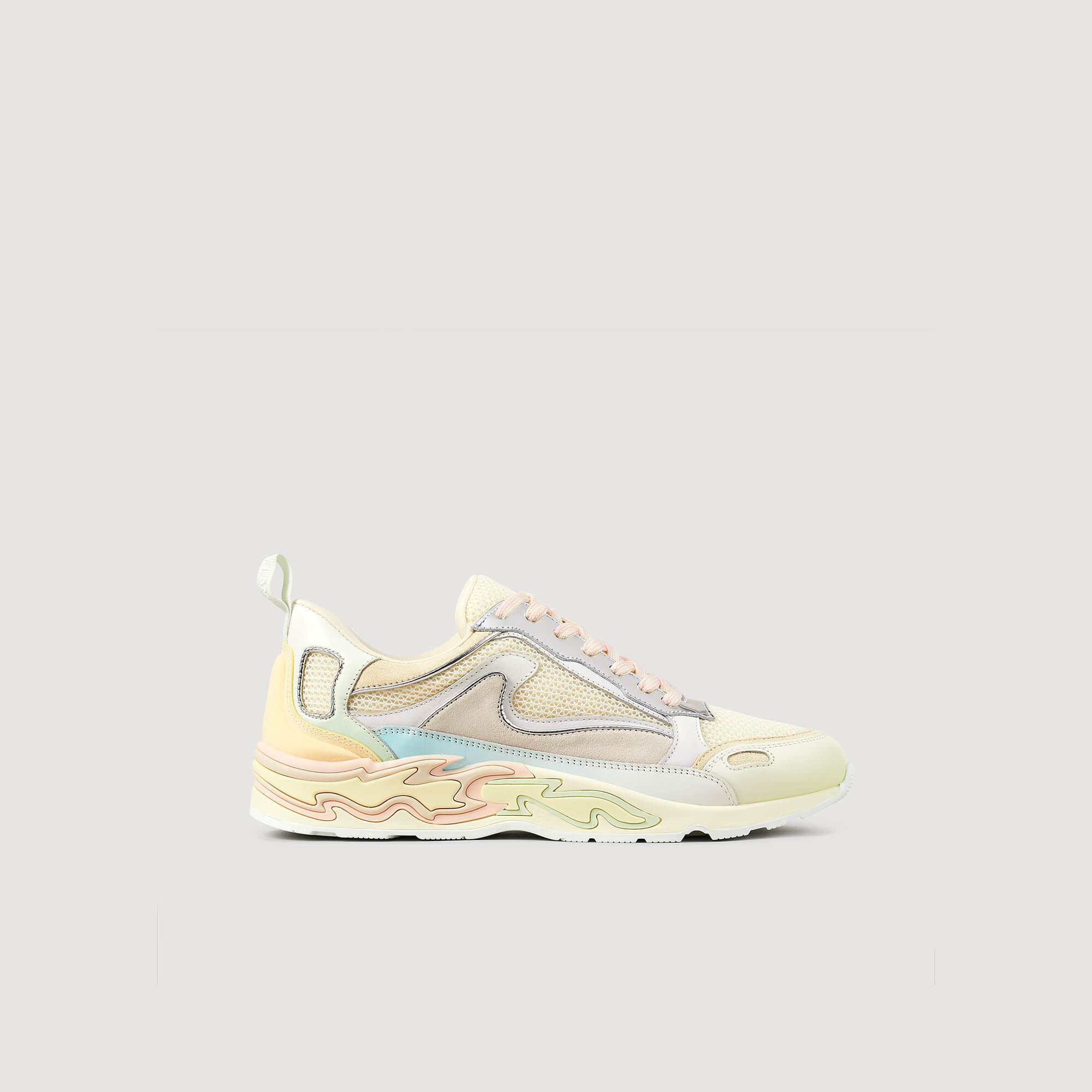 Sandro flames sneakers clearance