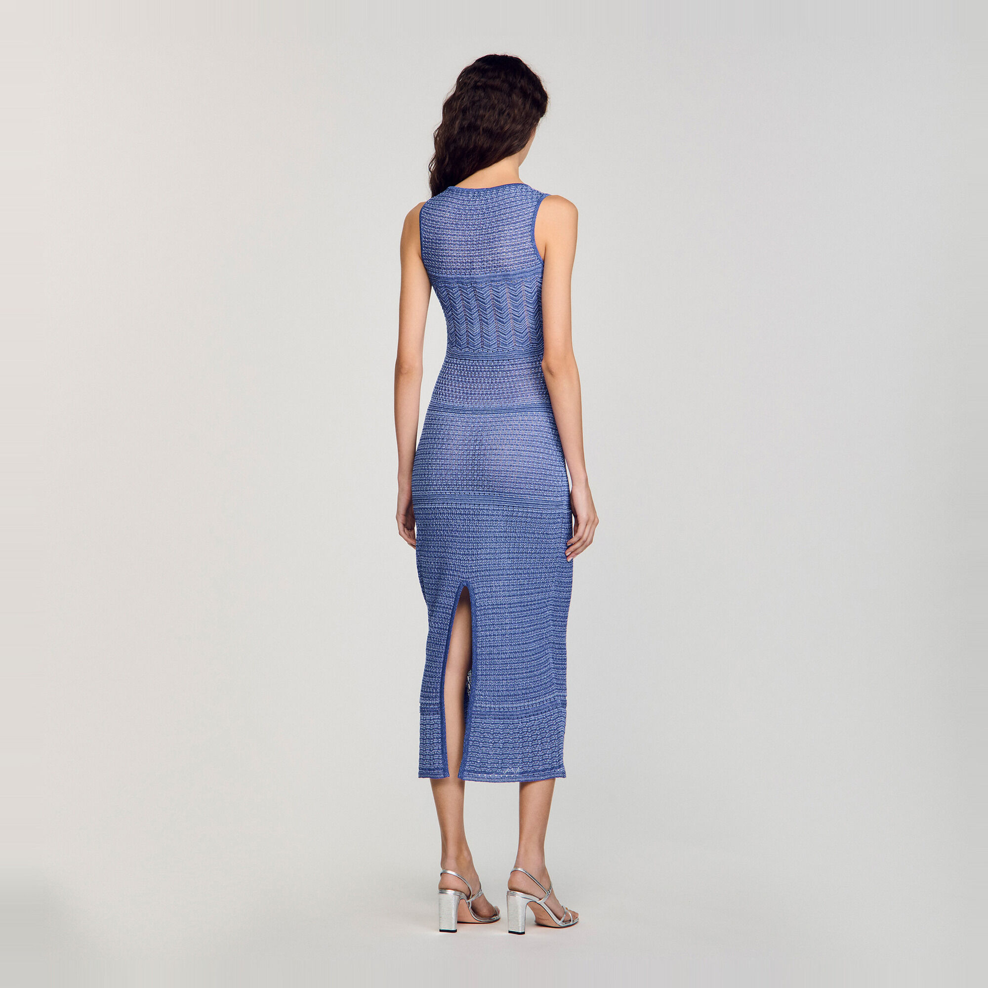 Knit midi dress