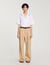 Crochet collar shirt