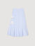 Long striped skirt