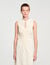 Lace keyhole maxi dress