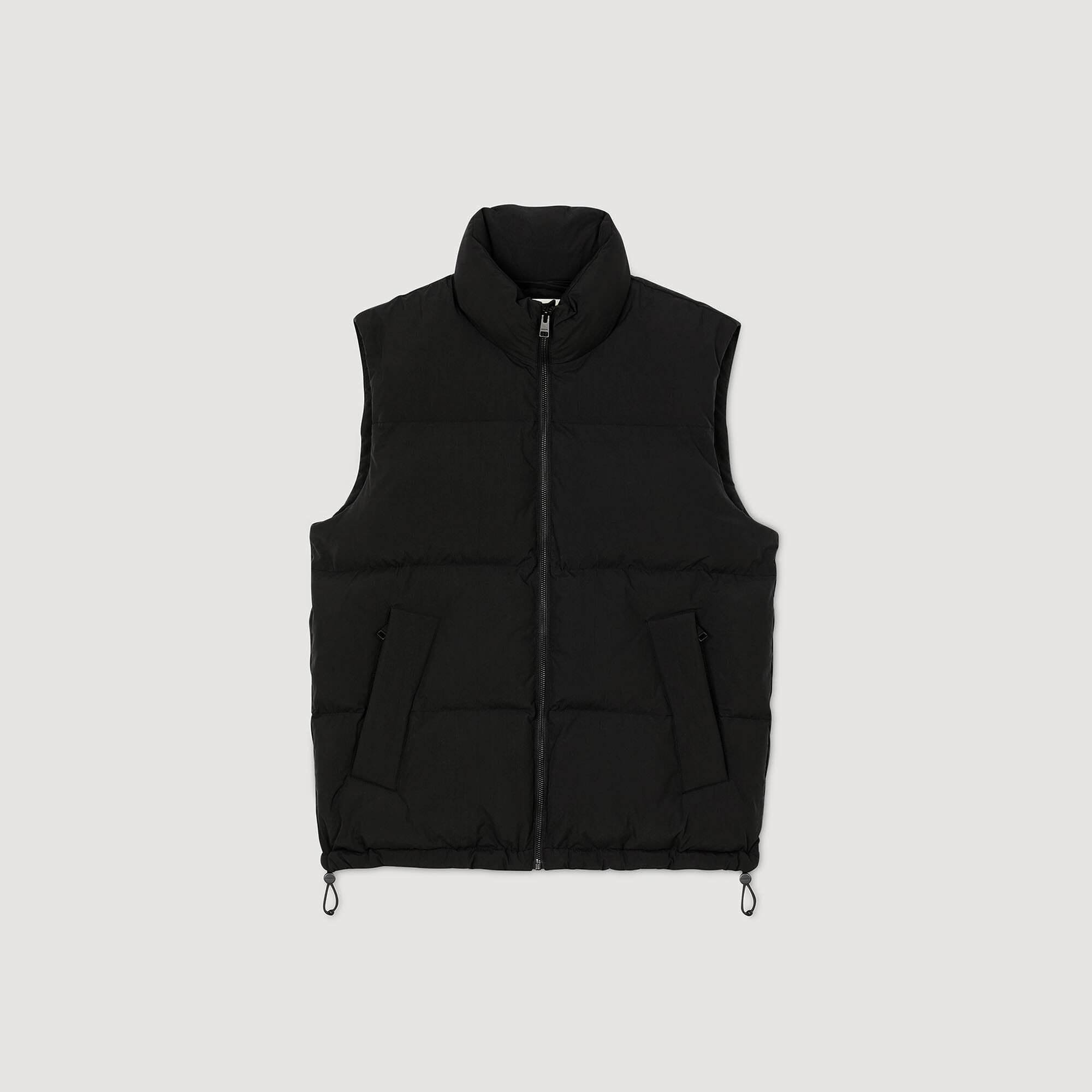 Sleeveless technical puffer vest