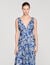 Floral print maxi dress