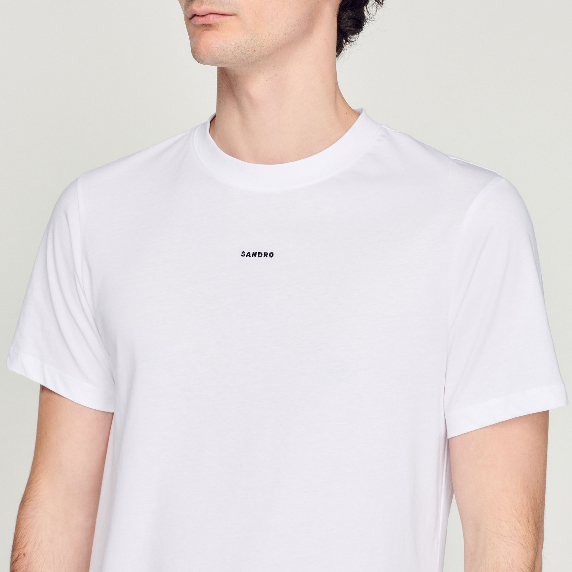 Sandro embroidered T-shirt