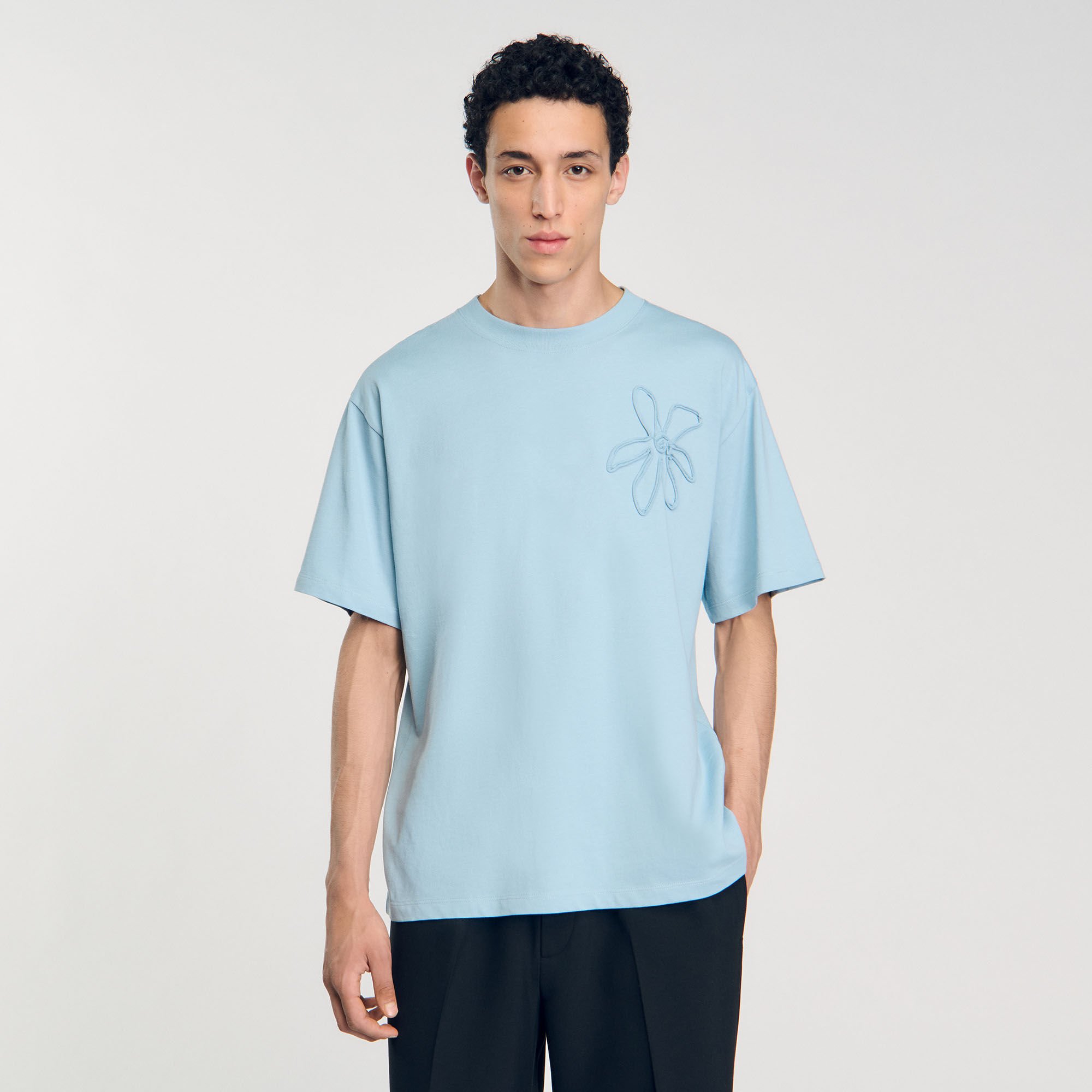 Oversized flower T-shirt