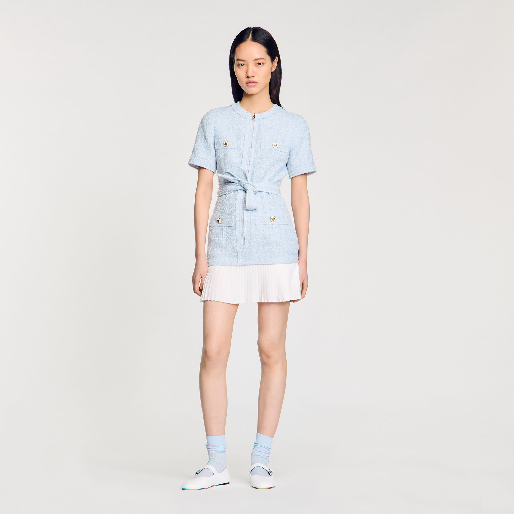 Mini tweed dress