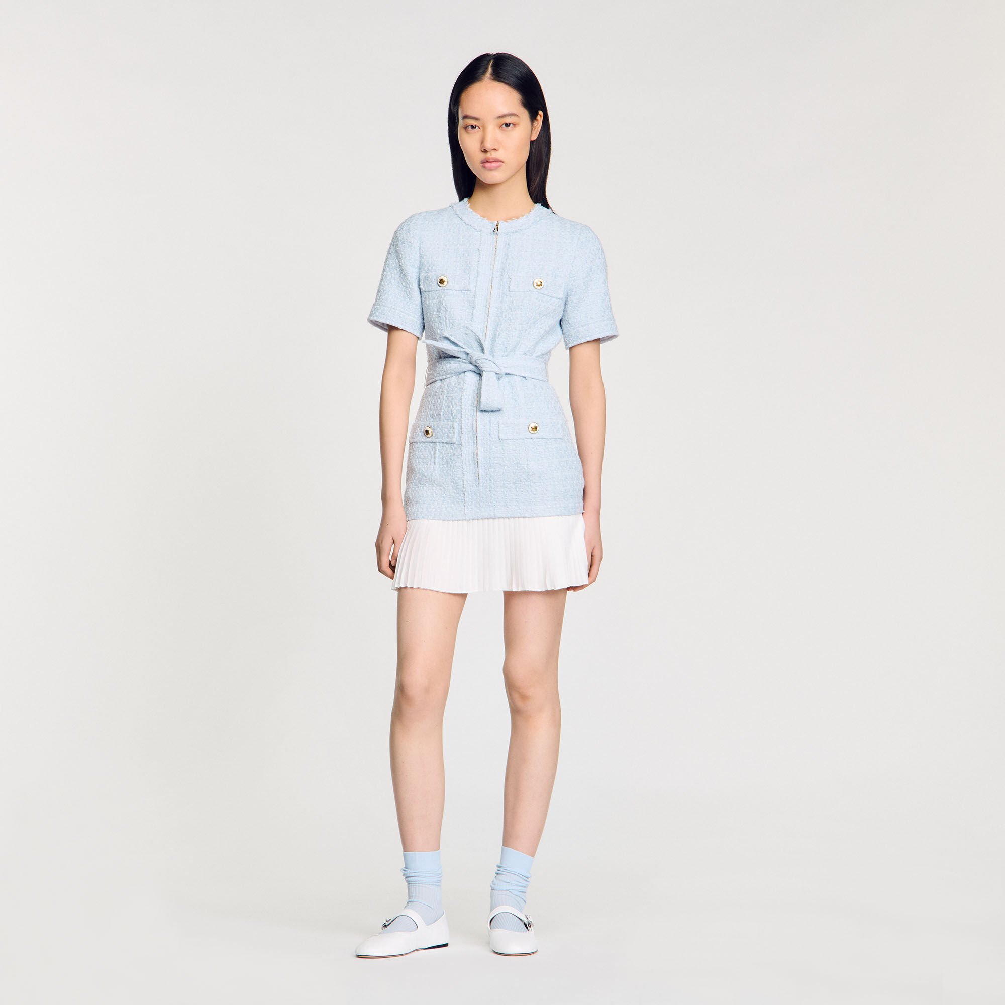 Mini tweed dress
