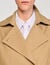 Short oversized trench coat