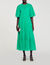 Midi Dress With Rhinestone Neck