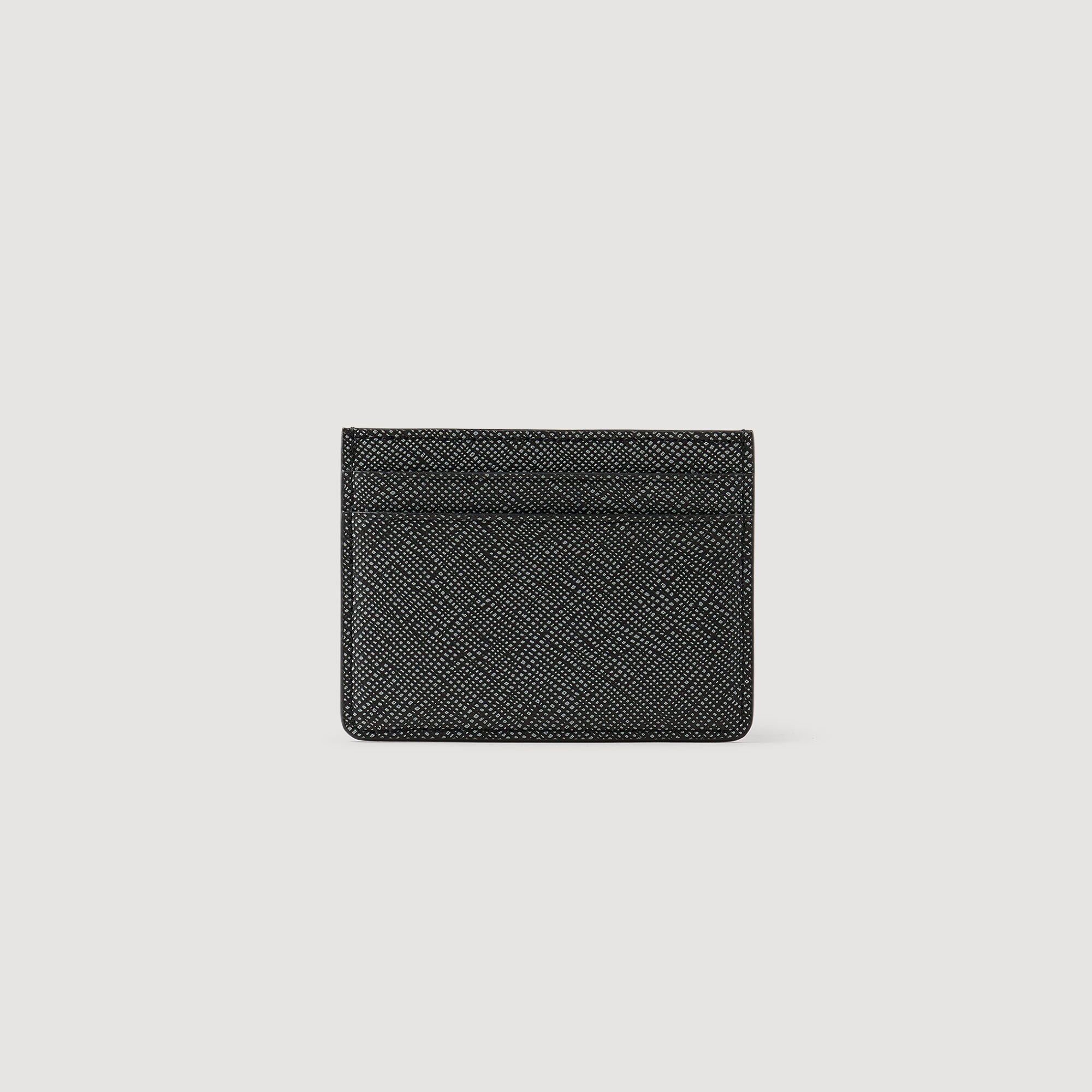 Reconstituted leather cardholder