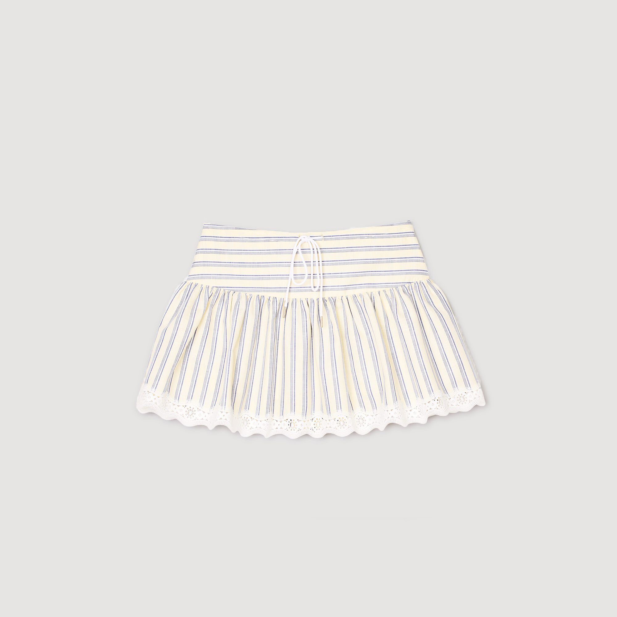 Striped skort