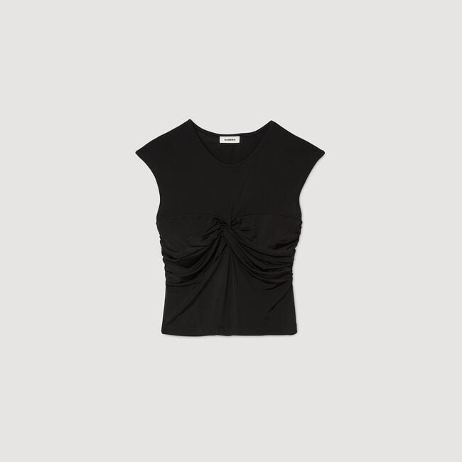 Draped T-shirt