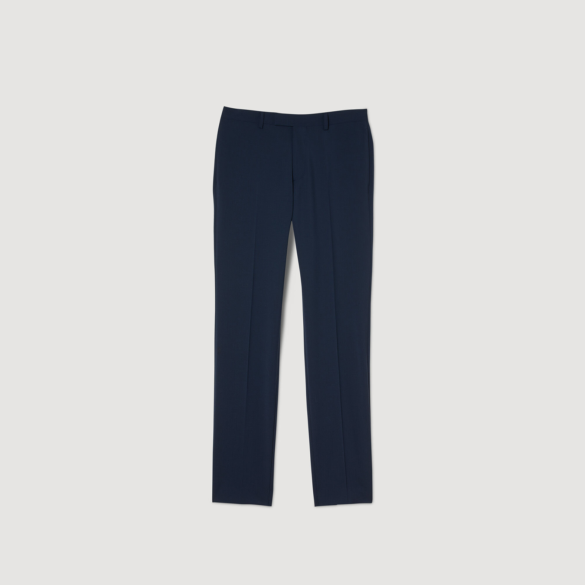 Virgin wool suit trousers