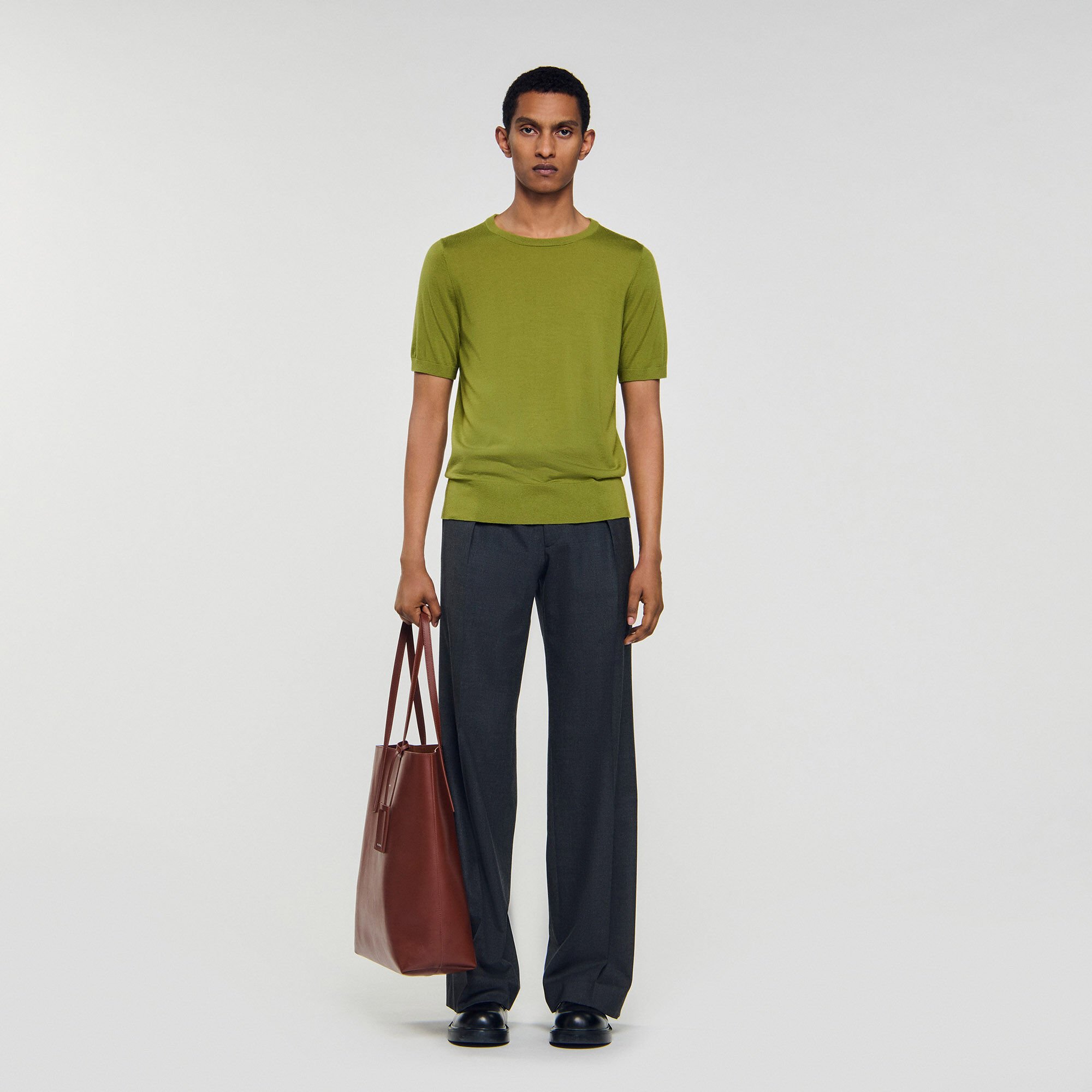 Knit T-shirt