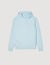 Hooded sweatshirt with rubber logo