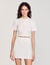 Pearl beaded knit top