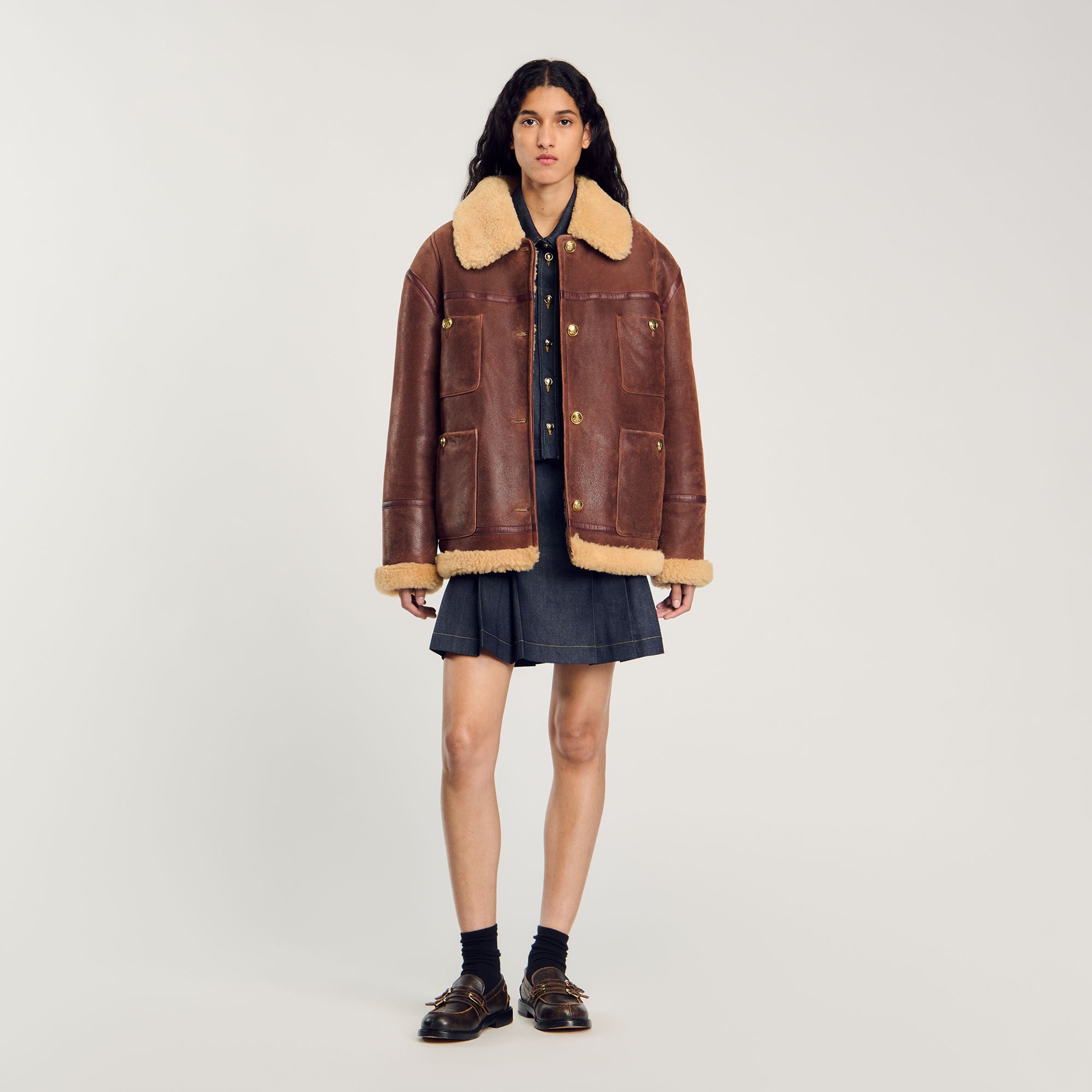Shearling jacket