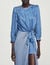 Long tie-print dress