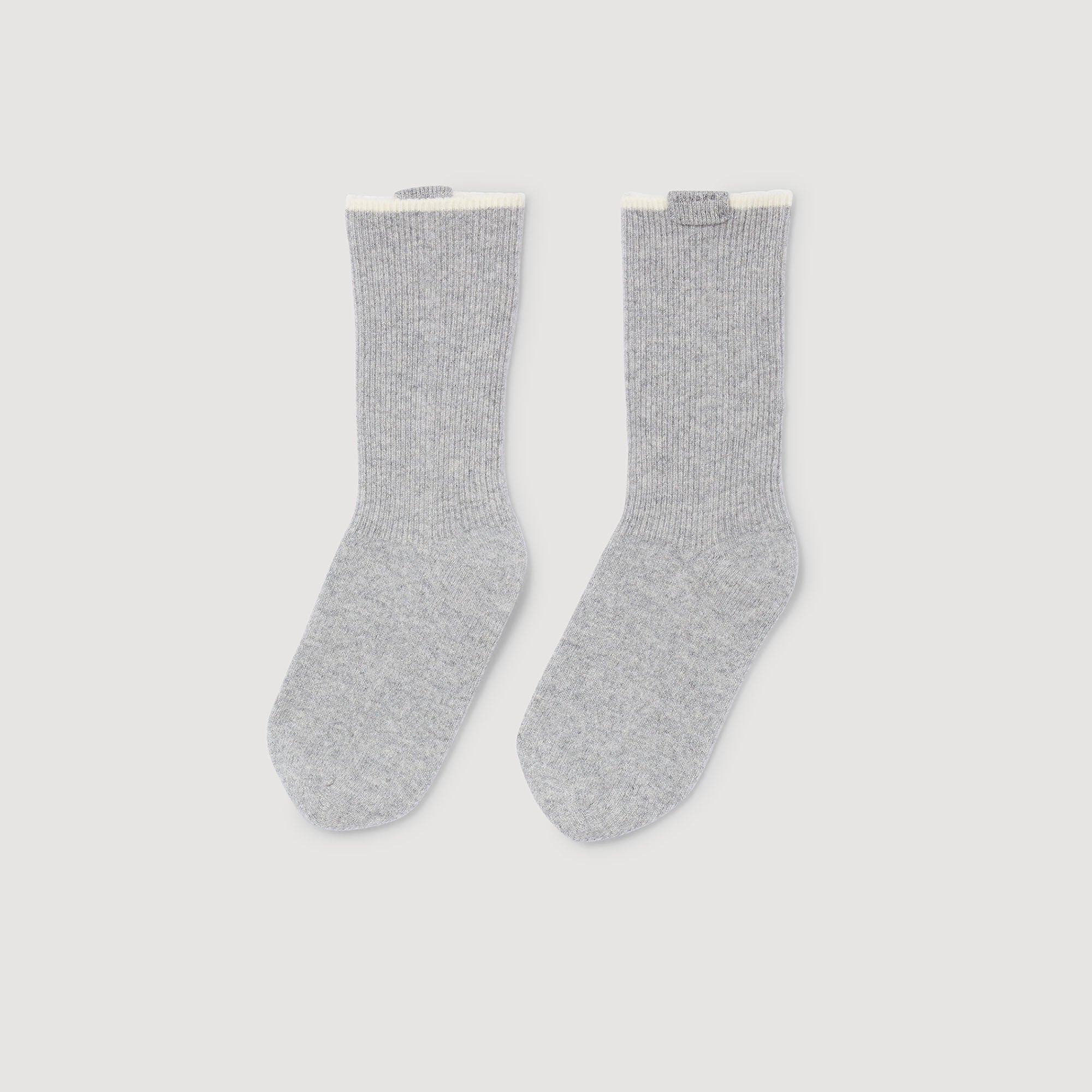 Two-tone knee-high socks Two-tone knee-high socks