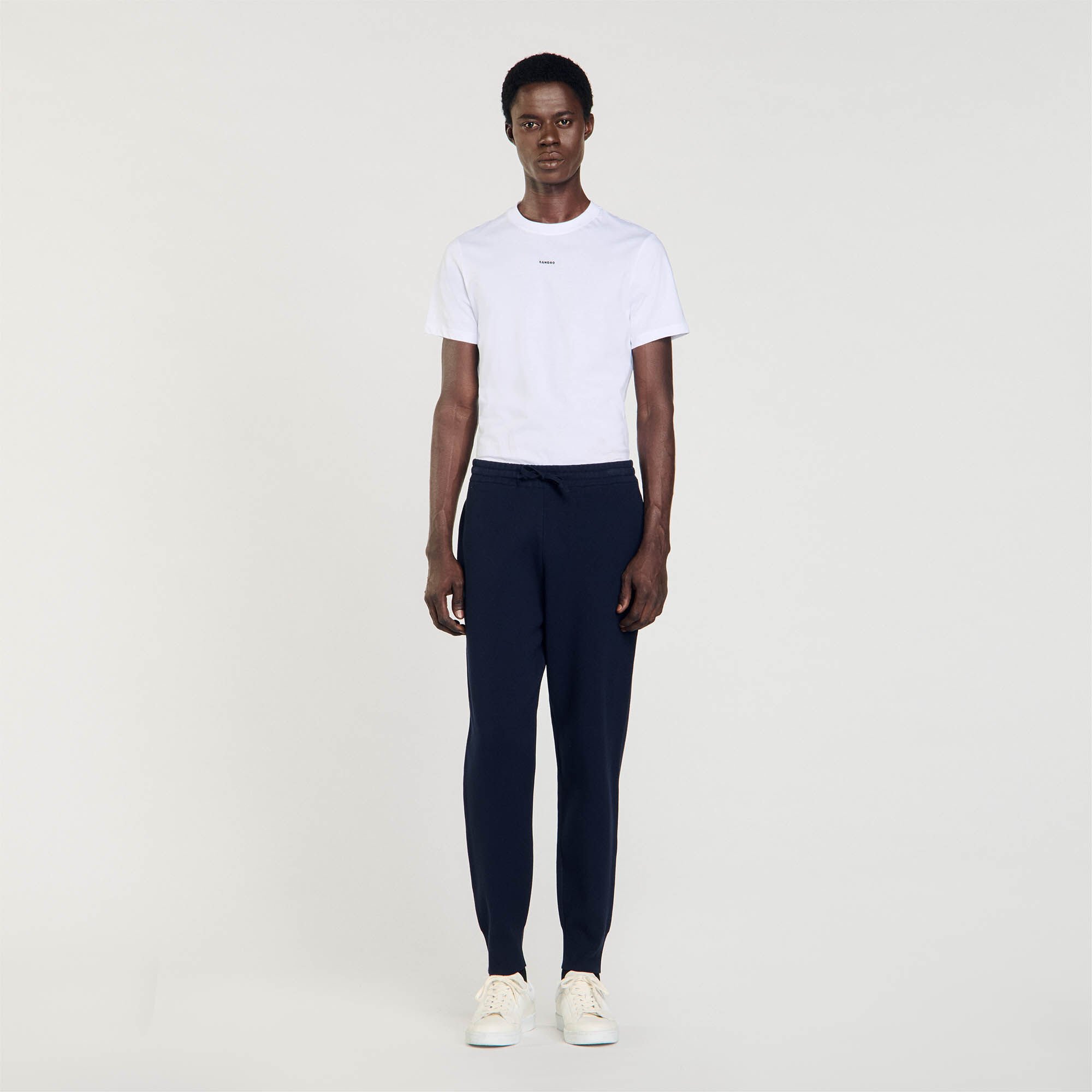 Knit jogging bottoms