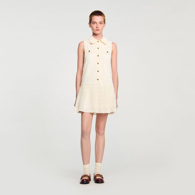 Mini lace dress