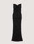 Bustier knit dress