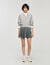 Cardigan with beaded collar
