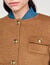 Cropped button-down jacket