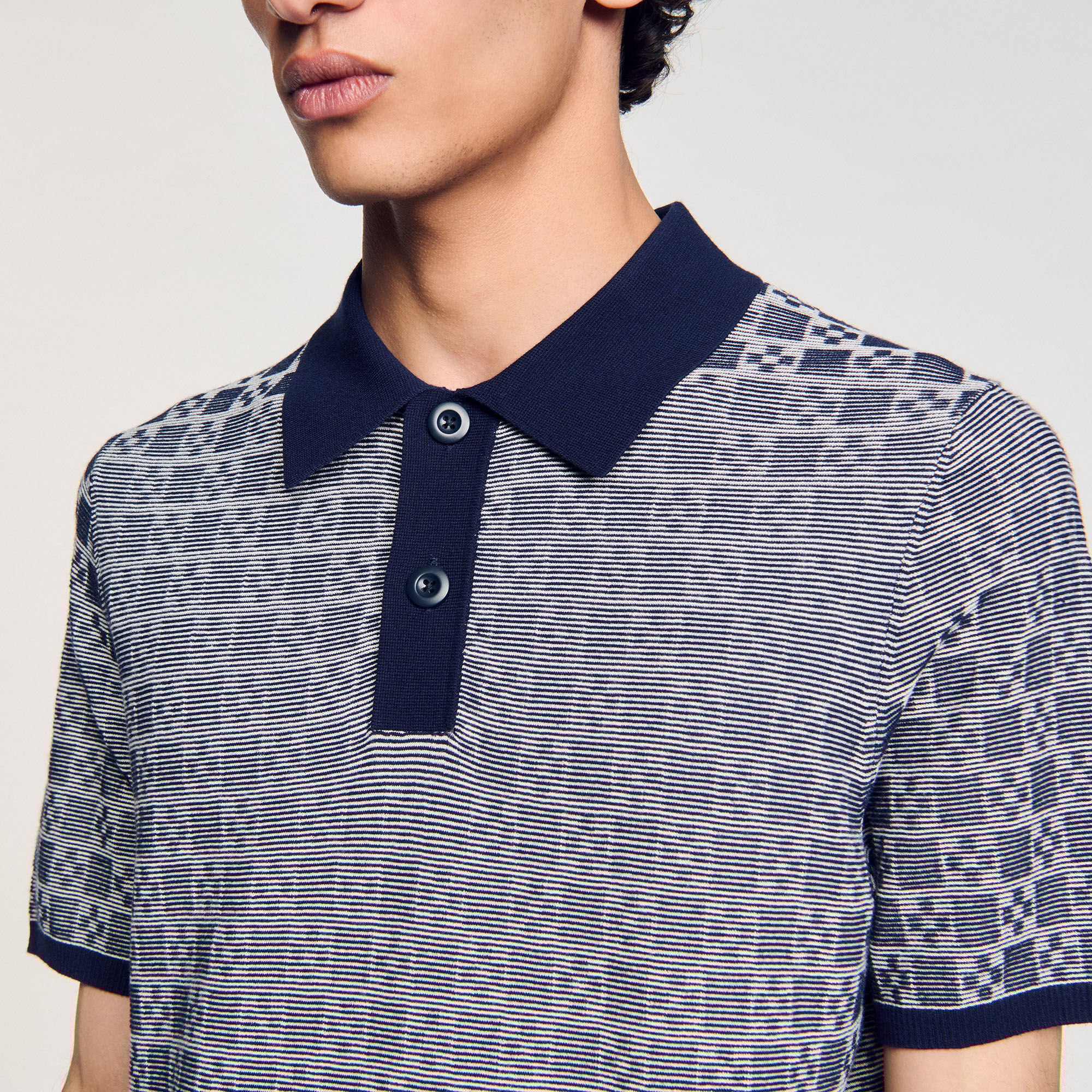 Square Cross polo shirt