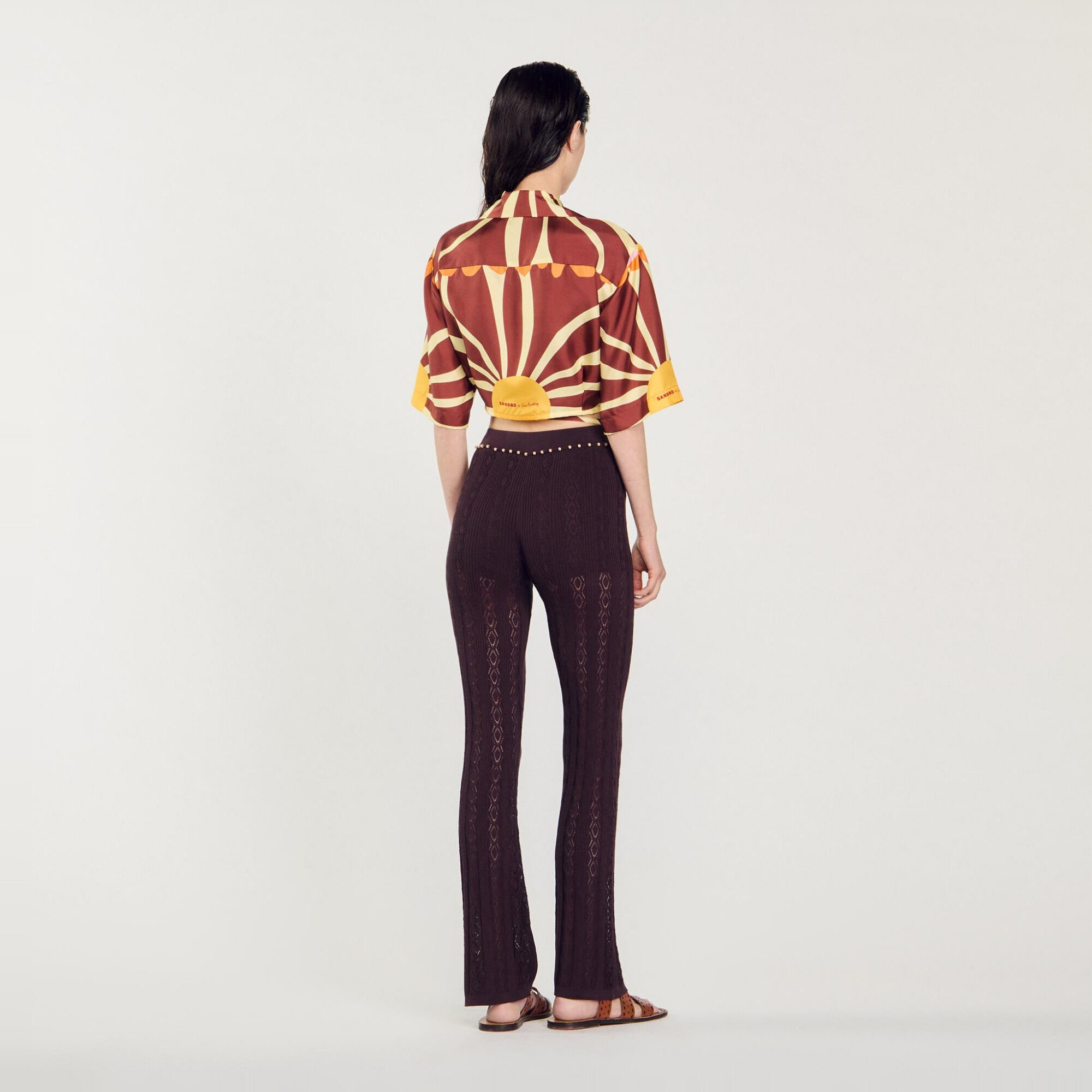 Knit trousers