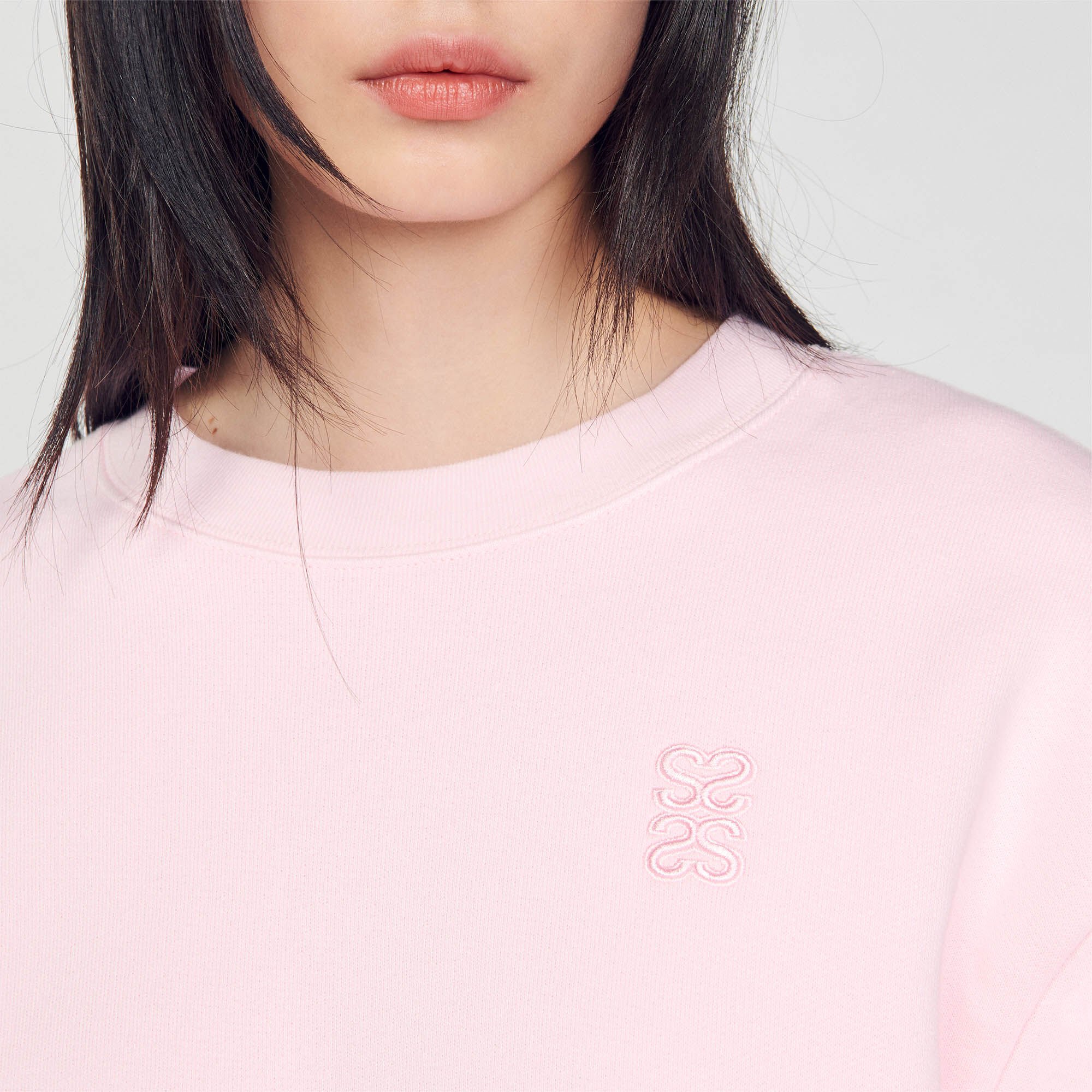 Cropped sweatshirt